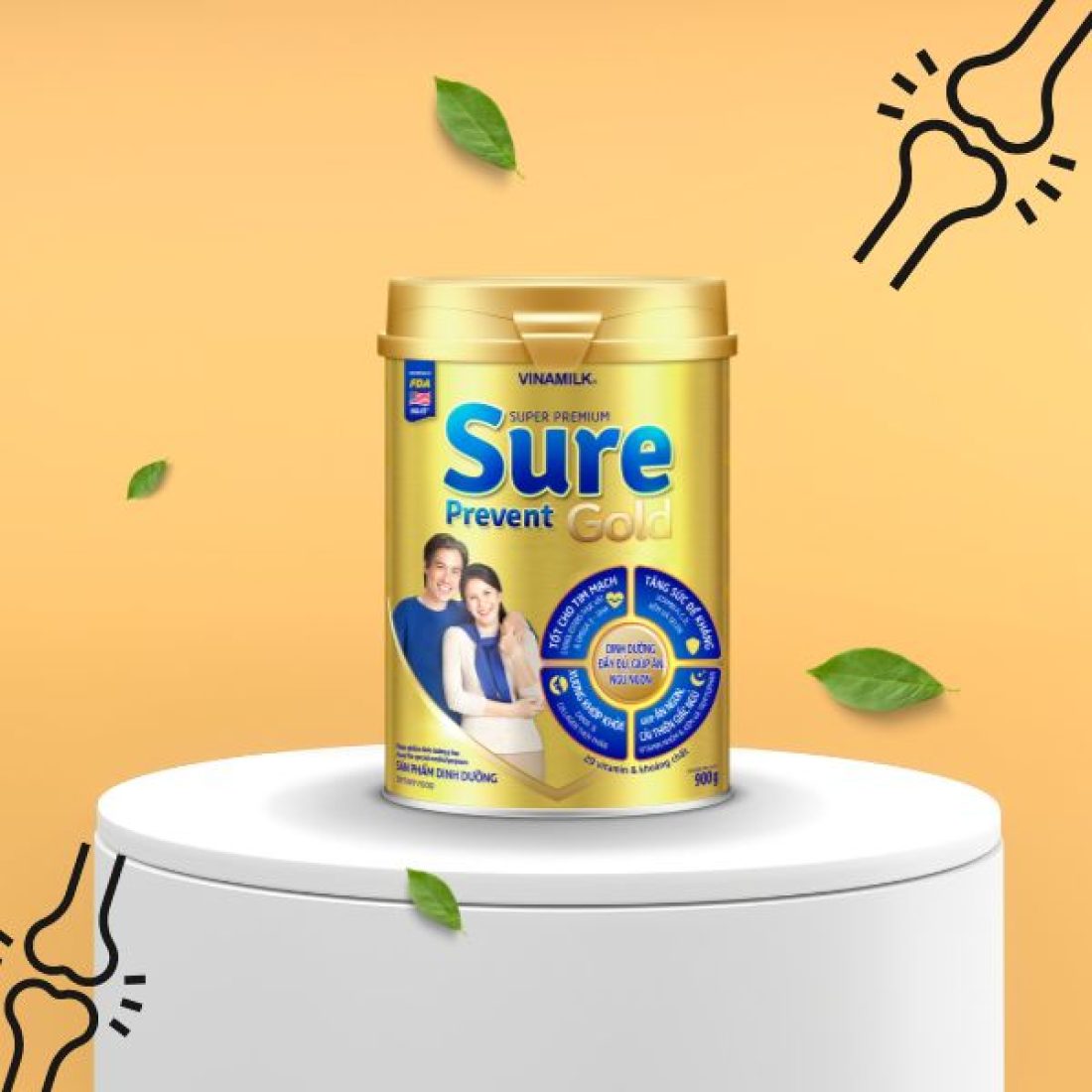 Sữa Bột Sure Prevent Gold